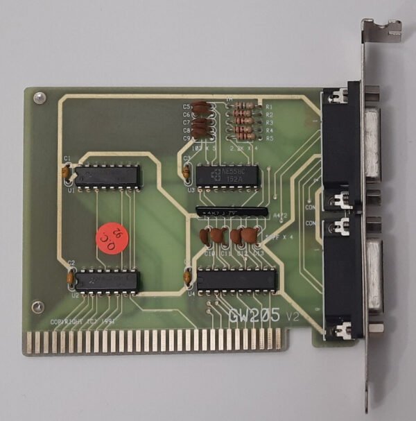 GW205 8-bit ISA Gameport Controller (retro, 1991)