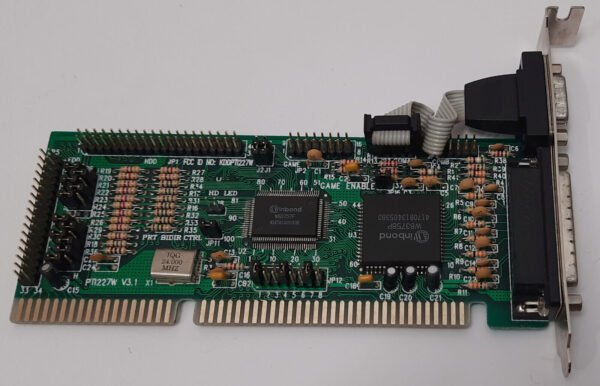 DTK PTI-227W ISA Multi-I/O IDE Floppy Controller (Winbond, retro, 1994) - Image 2