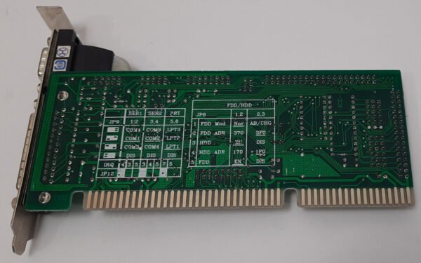 DTK PTI-227W ISA Multi-I/O IDE Floppy Controller (Winbond, retro, 1994) - Image 4