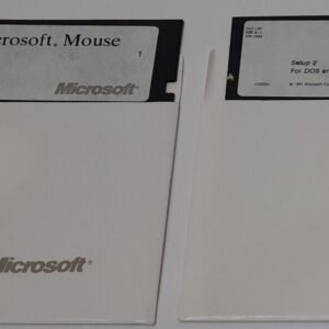 Microsoft Mouse for DOS and OS/2 Systems Treiber Disketten 5.25" (retro, 1987)