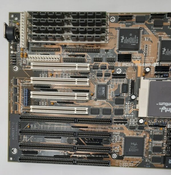 ASUS PCI/I-P54NP4D Dual Sockel 5 ISA retro Mainboard + 2x Pentium 100MHz + 64MB - Image 2