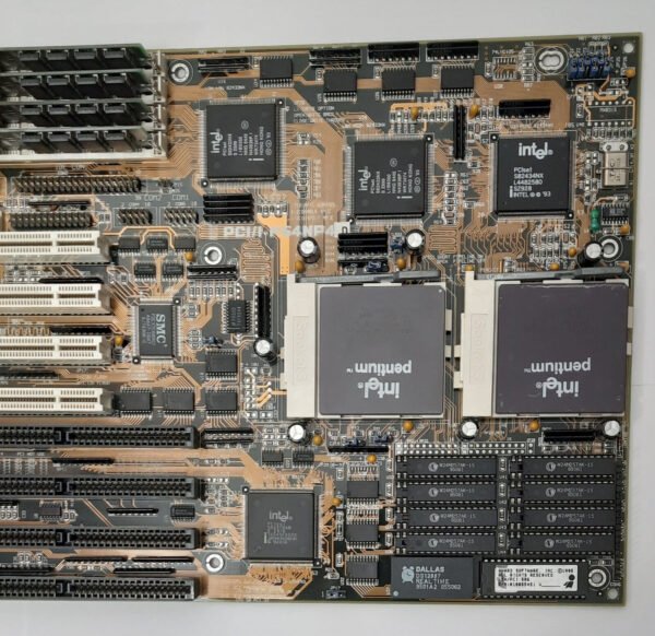 ASUS PCI/I-P54NP4D Dual Sockel 5 ISA retro Mainboard + 2x Pentium 100MHz + 64MB - Image 3