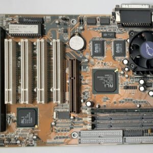 Iwill XA100 Super Sockel 7 ISA AGP retro Mainboard + AMD K6-2 400MHz + 256MB RAM