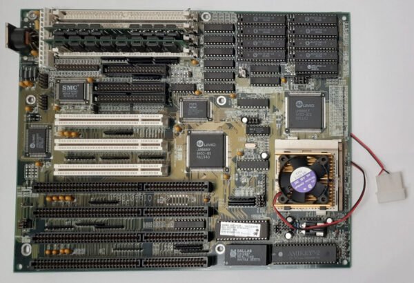 Elitegroup UM8810P-AIO ISA retro 486 Mainboard + AMD 80486DX4 100MHz + 16MB RAM