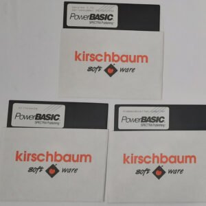 Spectra Publishing PowerBASIC 2.1 Disketten 5.25" (retro, 1990)