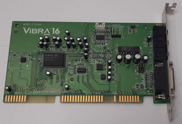 Creative Sound Blaster 16 Vibra ISA Soundkarte (CT4180, Vibra 16C, retro, 1998) - Image 2