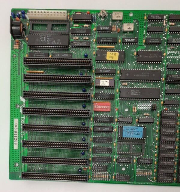 AUVA TXM 10-II XT 8088 8-bit ISA retro Mainboard + AMD 8088-1 + 1MB RAM - Image 2