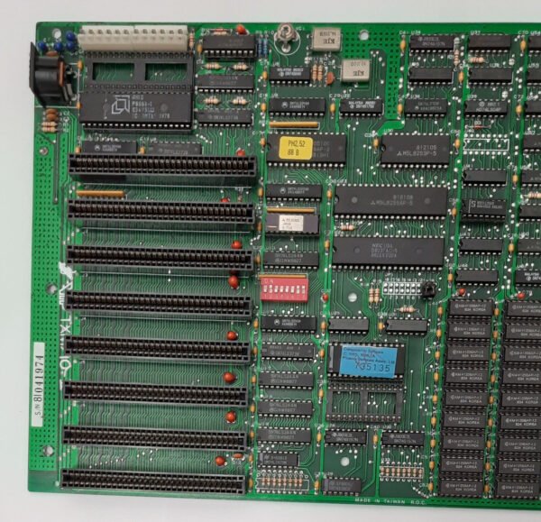 AUVA TXM 10-II XT 8088 8-bit ISA retro Mainboard + AMD 8088-1 + 1MB RAM - Image 2