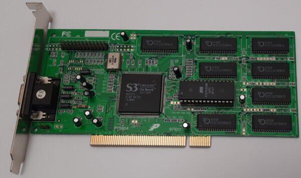 Pine PT5954 PCI Grafikkarte (S3 ViRGE/DX, 4MB, retro, 1997) - Image 2