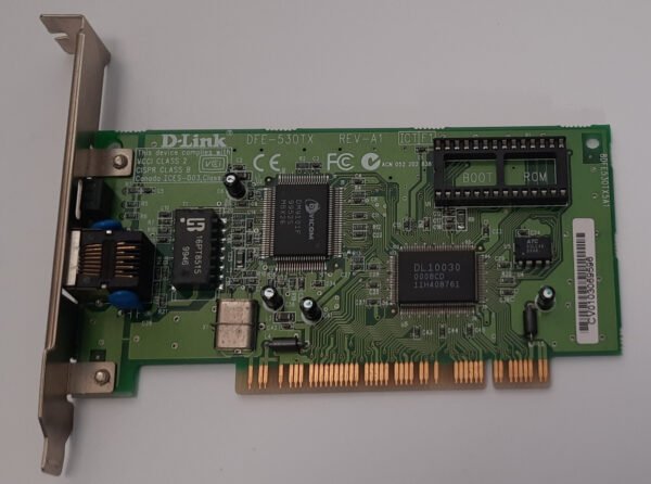 D-Link DFE-530TX Rev.A1 PCI Netzwerkkarte (RJ45, DL10030, retro, 2000) - Image 2