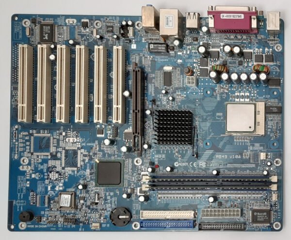 Shuttle AB49 Sockel 478 AGP retro Mainboard + Celeron 2.0GHz + 512MB RAM