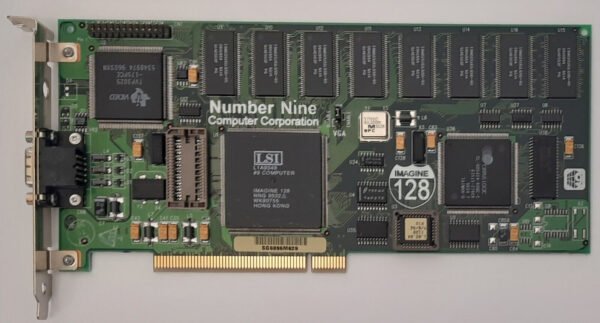 Number Nine #9 Imagine 128 PCI Grafikkarte (LSI L1A9349, 4MB, retro, 1994)