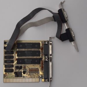 ATIO-V8 ISA 8-bit Multi-I/O Controller (1992, COM, LPT, RS-232, parallel, retro)