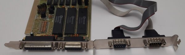 ATIO-V8 ISA 8-bit Multi-I/O Controller (1992, COM, LPT, RS-232, parallel, retro) - Image 3