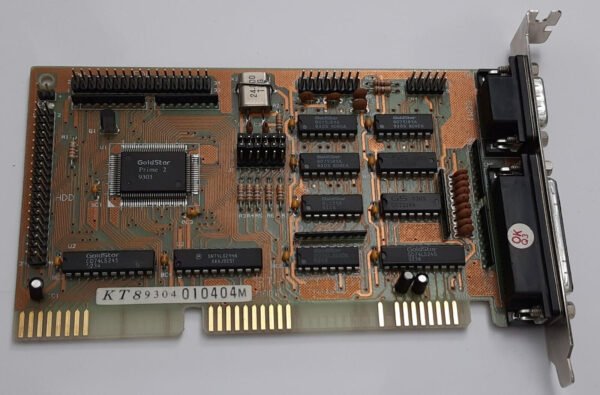 Raytech RT-1201 ISA Multi-I/O IDE Floppy Controller (Goldstar, retro, 1993) - Image 2