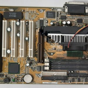 MSI MS-6119 Slot 1 ISA retro Mainboard + Intel Pentium II 350MHz + 128MB SD-RAM