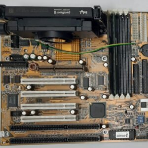 Gigabyte GA-6BA Slot 1 AGP ISA retro Mainboard + Pentium II 350MHz + 128MB RAM