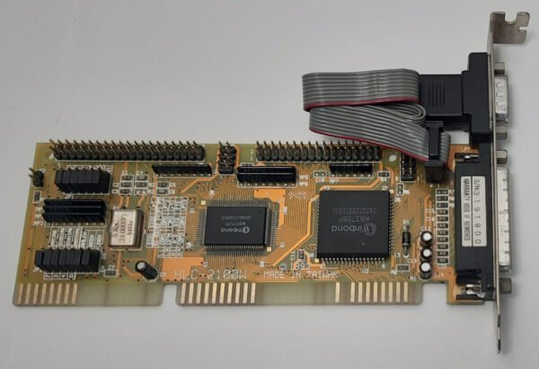 HLC 2100W ISA Multi-I/O IDE Floppy Controller (Winbond, retro, 1994) - Image 2