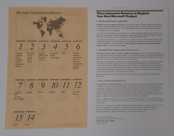 Microsoft Windows 3.0 (3.5" Disketten, retro, OVP, boxed, 1991) - Image 3