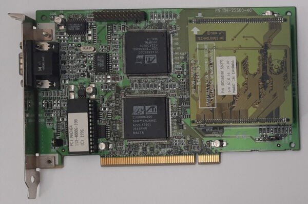 ATI Graphics Pro Turbo PCI Grafikkarte (ATI Mach64GX, 2+2MB, 4MB, 1996)