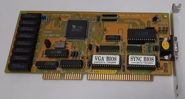 Datamatic TSVGA2 ISA Grafikkarte (9015-02, ET4000AX, 1MB, retro, 1991) - Image 2
