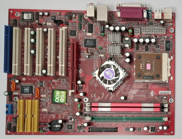 MSI K7N2 Sockel A AGP retro Mainboard + AMD Athlon XP 2200+ + 2GB RAM