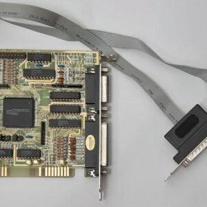 MEC UN-846 ISA 8-bit Multi-I/O Controller (COM, LPT, parallel, retro, 1991)