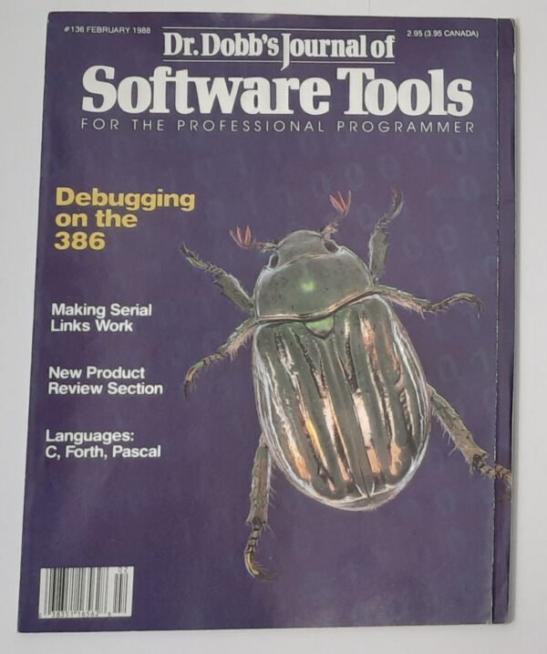 Dr. Dobb's Journal of Software Tools #136 02/1988 (Magazin, retro)