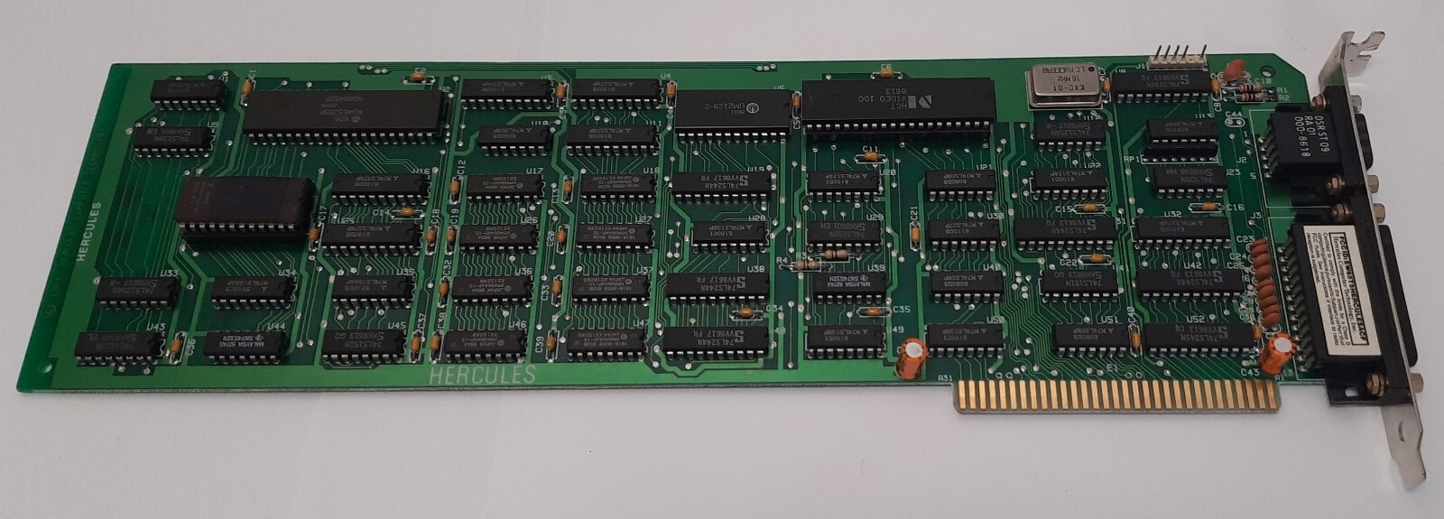 Hercules GB102 8-bit ISA Grafikkarte (HGC, monochrom, retro, 1986) - Image 2