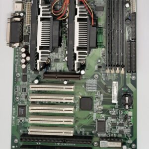 Supermicro P6DBE Dual Slot 1 ISA retro Mainboard + 2x Pentium III 550MHz + 256MB