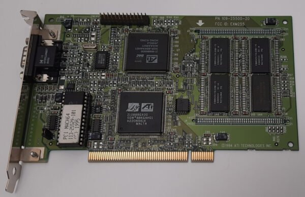 ATI Winturbo PCI Grafikkarte (ATI Mach64GX, 2MB, EXM255, retro, 1994) - Image 2