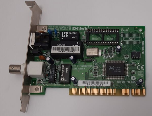 D-LINK 8DE528CT.2B2 PCI Netzwerkkarte (RTL8029AS, RJ45, retro, 2000) - Image 2