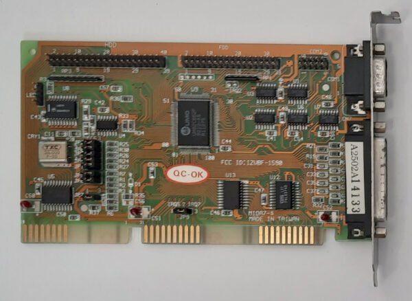 Best Com Technology BF-1590 MIOA7-5 ISA Multi-I/O IDE Floppy Controller (1992)