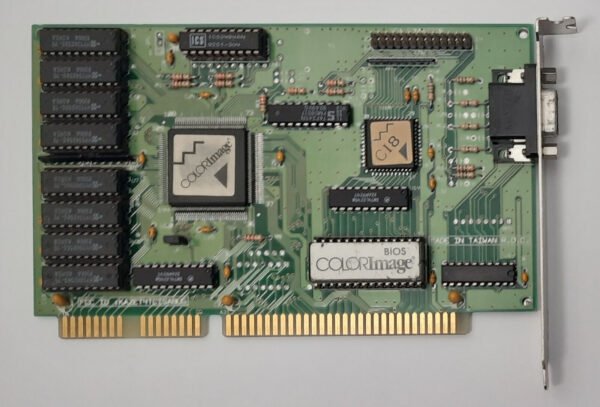 Trident Computer ET4TC ISA Grafikkarte (Tseng ET4000AX, 1MB, retro, 1992)
