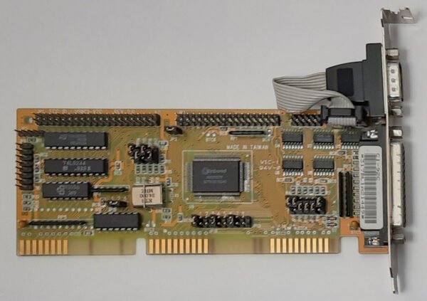 Elitegroup CI-92C ISA Multi-I/O IDE Floppy Controller (Winbond, retro, 1993)