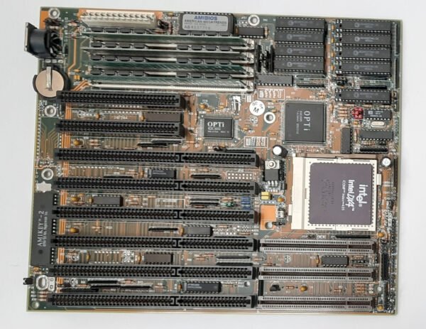 Shuttle HOT-419DZ VLB ISA 486 retro Mainboard + Intel 80486DX4 100MHz + 16MB RAM