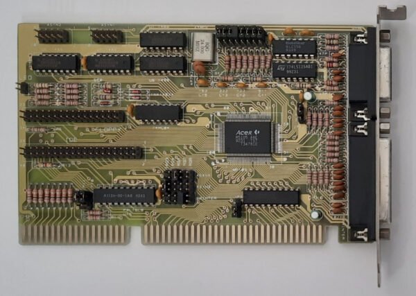 Kentech IDE-PLUS V2 Multi-I/O IDE Floppy ISA Controller (ACER M5105, retro,1992)