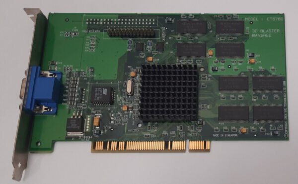Creative 3D Blaster Banshee PCI Grafikkarte (CT6760, 3dfx Voodoo, 16MB,  1998) - Image 2