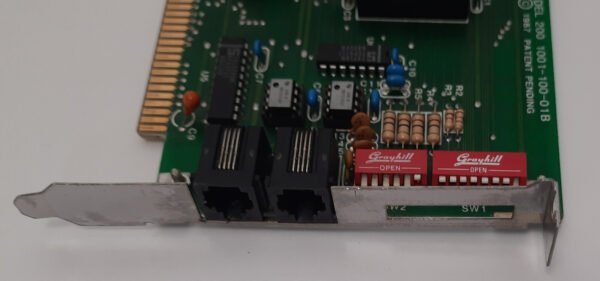 Invisible Network Model 200 8-bit ISA Netzwerkkarte (retro, 1987) - Image 3