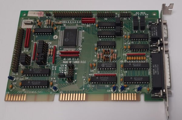 DFI MIO-500 Multi-I/O IDE Floppy ISA Controller (UMC, retro, 1992) - Image 2