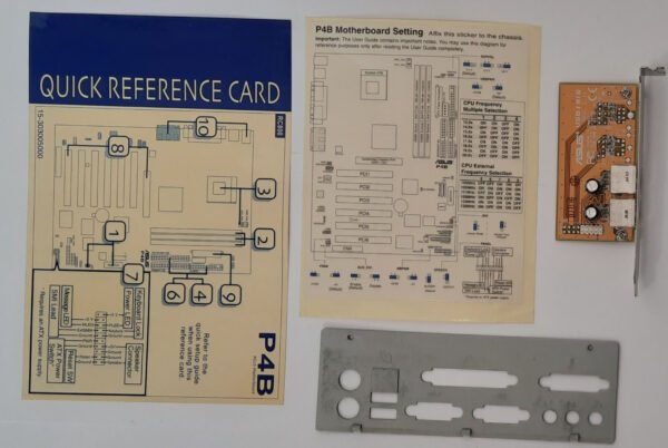 ASUS P4B Sockel 478 AGP retro Mainboard (OVP, boxed) - Image 5