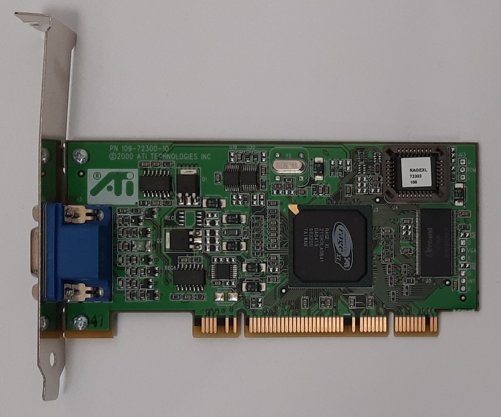 ATI Rage XL PCI Grafikkarte (109-72300-10, 8MB, retro, 2000)