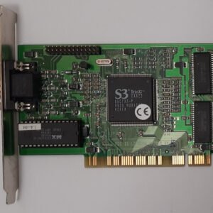 S3 VGA Trio 32P PCI Grafikkarte (S3 Trio32, 86C732-P, 1MB, retro, 1995)
