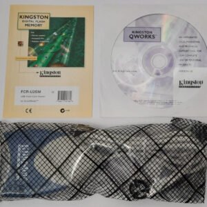 Kingston USB Flash Card Reader (FCR-U2SM, NOS, retro, 2001)