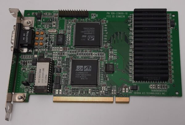 ATI Winturbo PCI Grafikkarte (ATI Mach64GX, 2MB ZIP-RAM, EXM236, retro, 1994) - Image 2