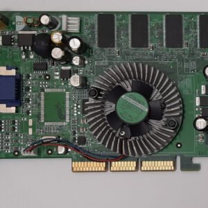 MSI MS-8906 AGP Grafikkarte (128MB, ATI Radeon 9600 TX, Medion, retro, 2003)
