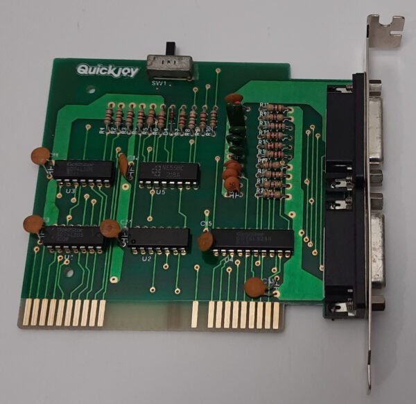 QuickJoy SV-209 ISA 8-bit Gameport Controller (retro, 1992) - Image 2