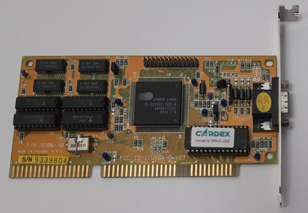 Gainward Cardex 9206-10 ISA Grafikkarte (CL-GD5422, 1MB, GWV27, 1993) - Image 2