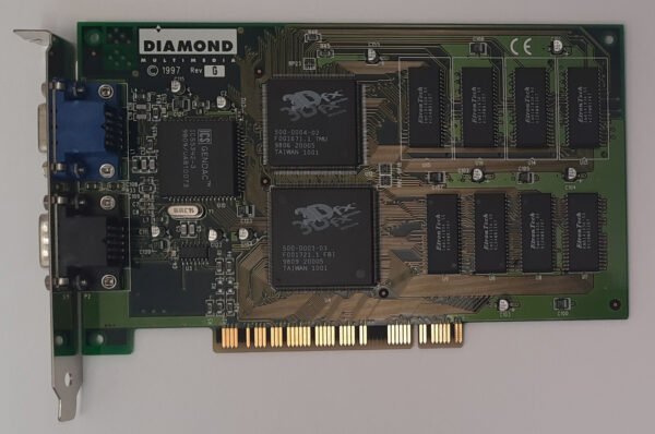 Diamond Monster 3D PCI Grafikbeschleuniger (3dfx Voodoo, 4MB, retro, OVP, 1998) - Image 2