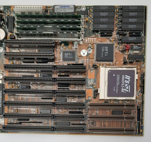 Shuttle HOT-419VZ VLB ISA 486 retro Mainboard + IT's ST486DX2 80MHz + 16MB RAM - Image 3